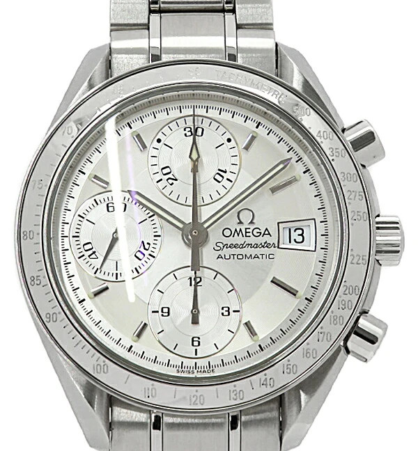 Omega Speedmaster Date 3513.3 Silver Stainless