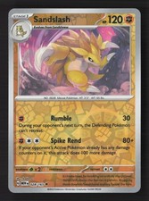 Carta Pokemon Sandslash 028/165 Reverse Holo Scarlet & Violet 151