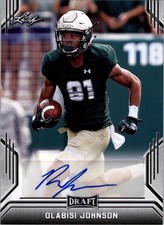 2019 Leaf Draft Autographs #BAOJ1 Olabisi Johnson Auto - FB