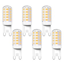 G9 LED Light Bulbs 4W Natural White 4000K Equivalent to Bi Pin Halogen Bulb G9