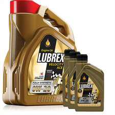 Lubrex 0W-20 Fully Synthetic Engine Oil ILSAC GF-6A Dexos1 Gen2 - 8L 6.56 per litre