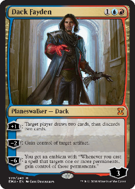 Magic MTG - Dack Fayden - Eternal Masters - MINT/NMINT - EN