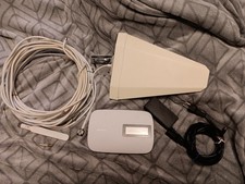 HiBoost F08G-5S-IOT Cell Phone Signal Booster AT T  T-Mobile w/ Antennas  Cabl