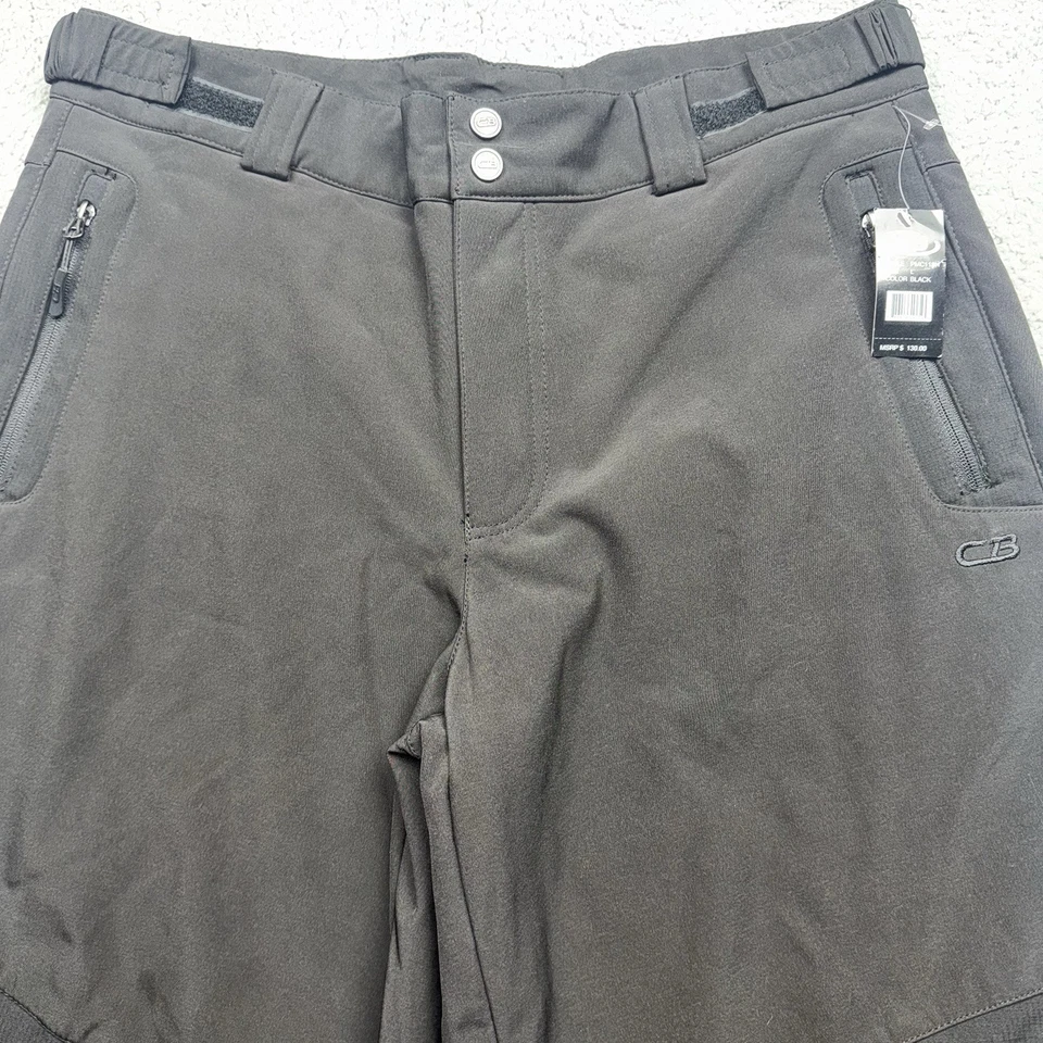 CB Sports Ski Pants Men's L (36) Black Waterproof Snowboarding Lined Insulated - Image 2 of 4