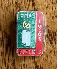 Butlins Xmas 1963 Holiday Camp Badge
