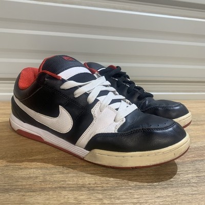 Size 10.5 VTG Nike  6.0 Mogan Jr. Black White Red Mens Skate Shoes 311839-014 
