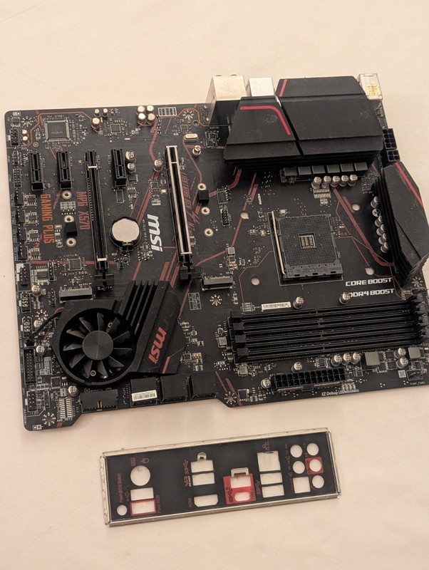 MSI MPG X570 GAMING PLUS Motherboard, AM4, DDR4, PCIe 4.0, Dual M.2