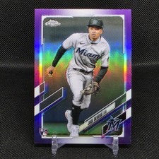 2021 Topps Chrome Update #USC53 Jose Devers Rookie Purple Refractor