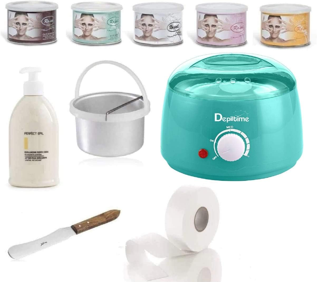 Kit Depilazione Professionale Estetista5: Scaldacera Professionale 5Ceretta  Spa