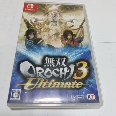 Nintendo Switch Warriors Orochi 3 Ultimate Japan Import English Support