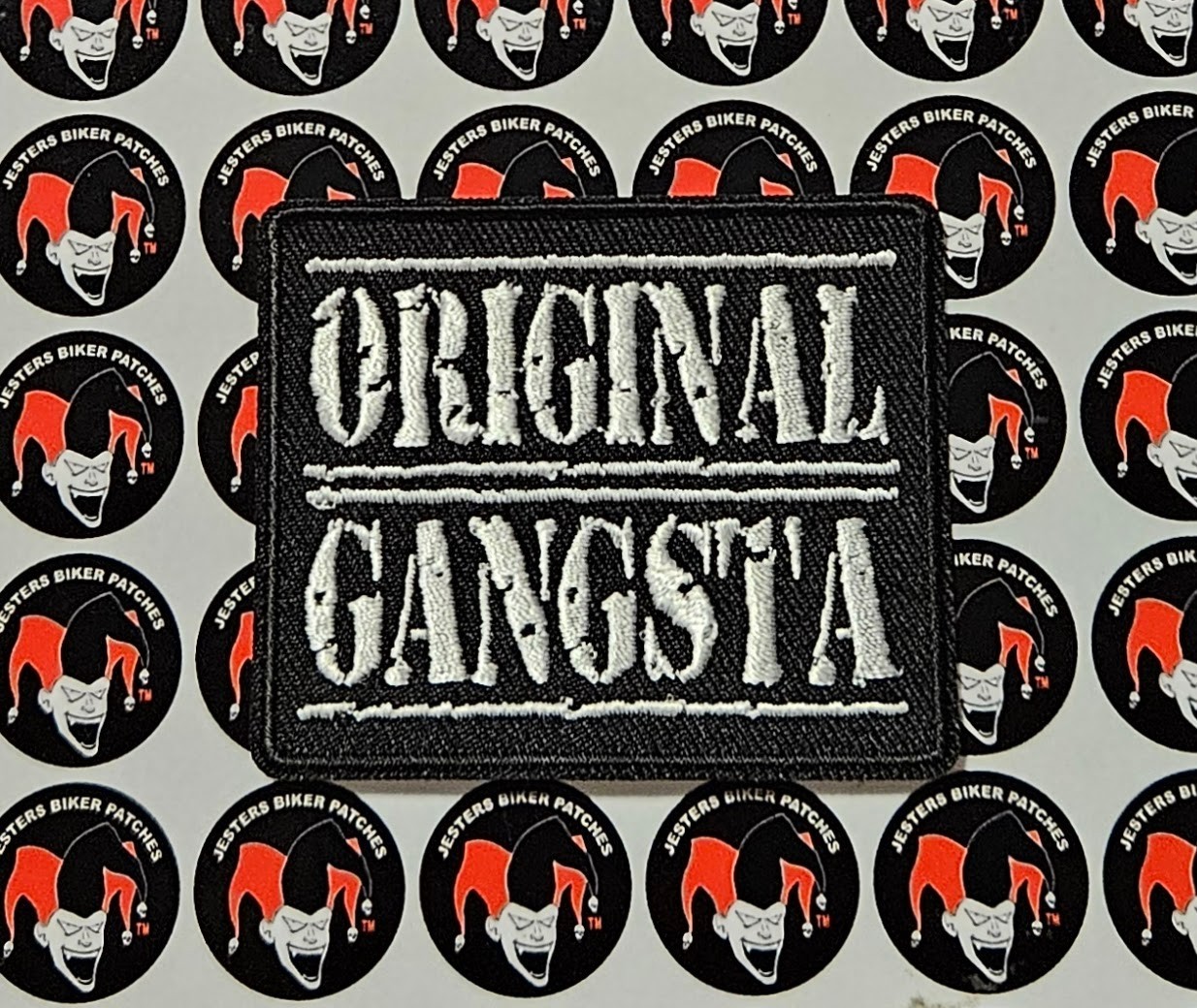 Original Gangsta Embroidered Patch W014
