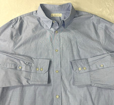 Everlane Oxford Shirt Men's Large Blue 100% Cotton Dress Shirt Button Down Front