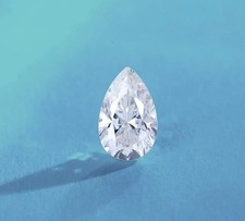 Pair 1.00Ct Loose Pear Cut Lab -Grown CVD Diamond Natural D Color VVS1 Certified