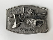Thiokol Belt Buckle, Snow Plow, Rare, Snocat, Model 3700 Hydomaster, Logan, Utah