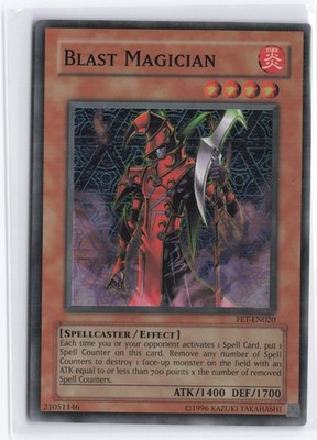 Yugioh - Blast Magician FET-EN020 Unlimited - Flaming Eternity