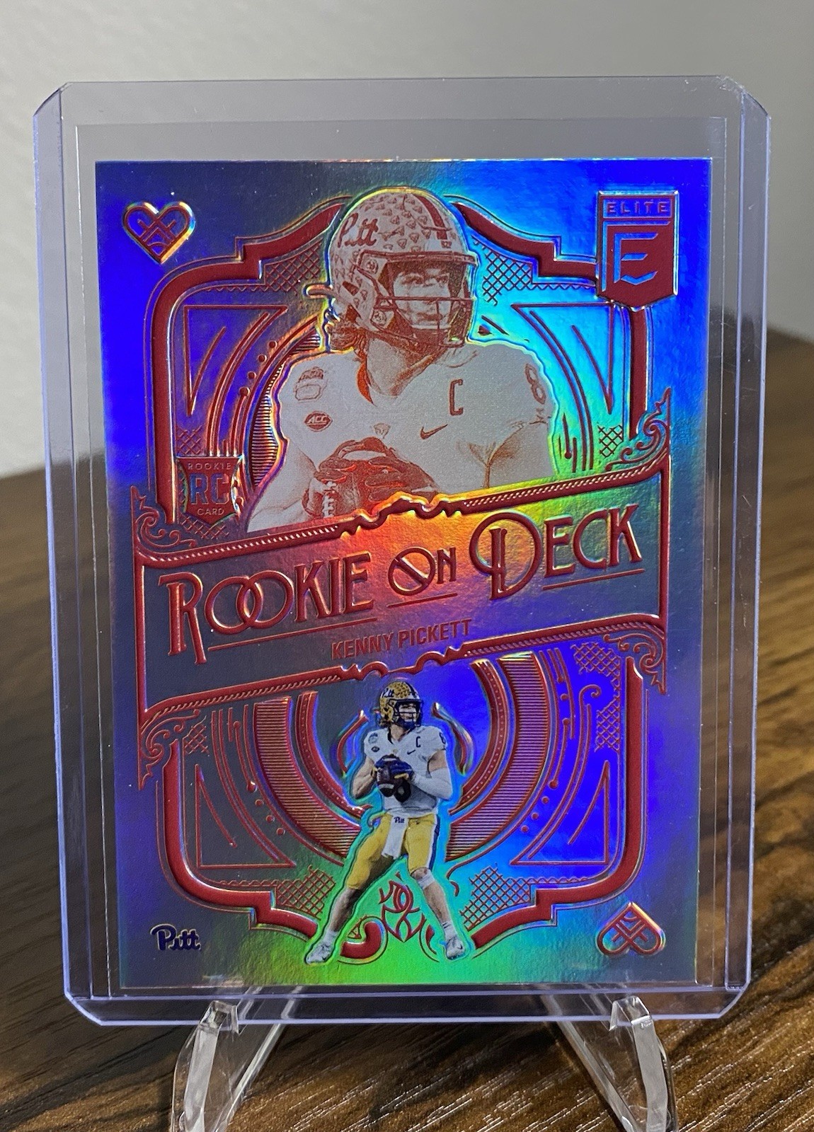 2022 Panini Donruss Elite - Rookie on Deck Kenny Pickett #RD-1 (RC)