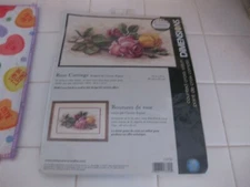 New NIP Dimensions Rose Cuttings Christie Repasy Counted Cross Stitch Kit 13720 