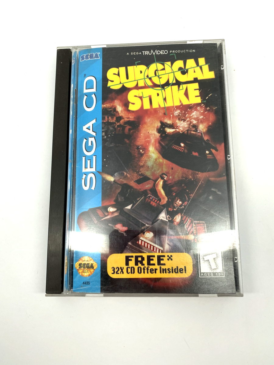 MD メガCD サージカルストライク SURGICAL STRIKE セガ SEGA 箱