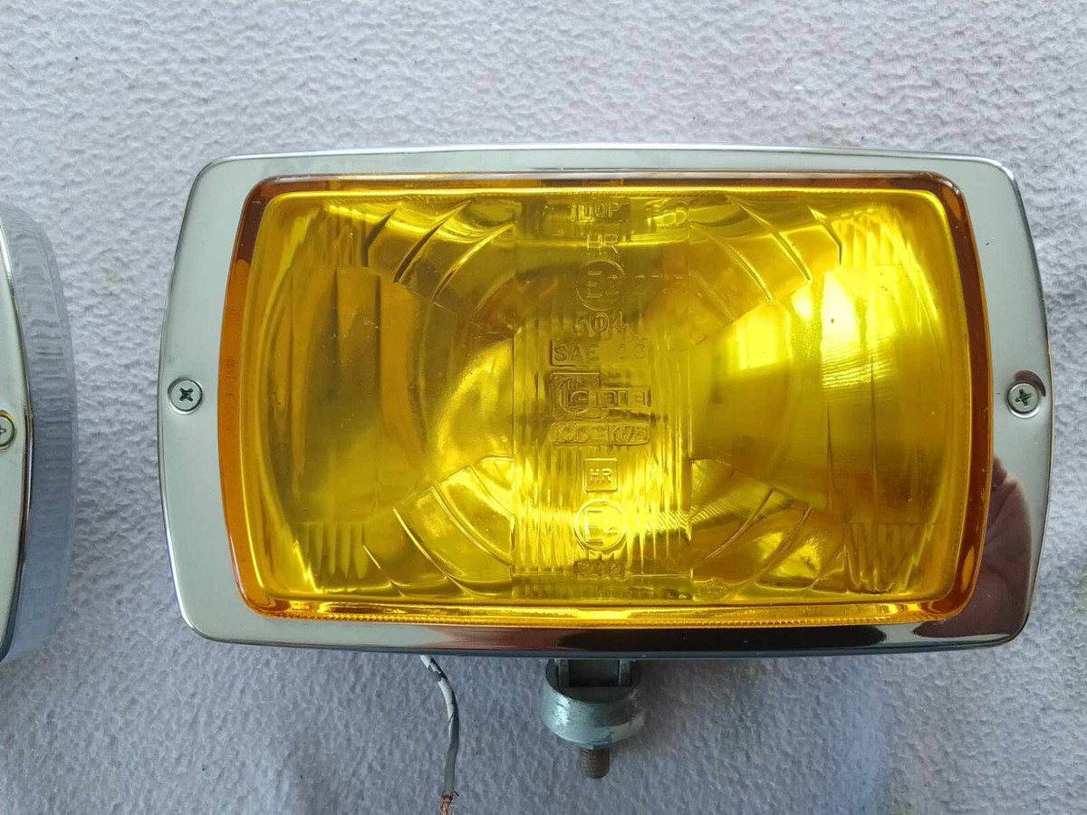 爺ぃぃcibieライト Cibie yellow fog lights fog lamps | eBay