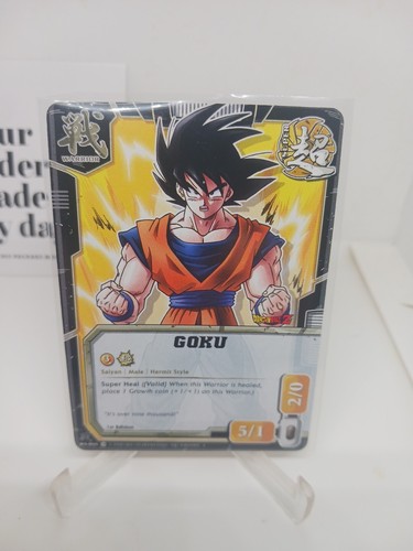 Dragon Ball Z CCG 2008 - Goku - WA-055 1st Ed Bandai The Awakening - Son Goku - Picture 3 of 6