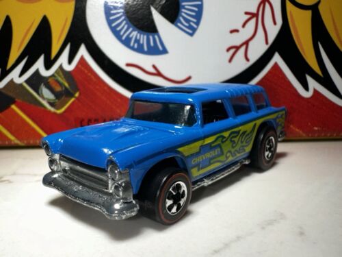 RARE! 1974 Hot Wheels Redline ALIVE 55 Alternate Light Blue Enamel Flying Colors - Picture 5 of 10