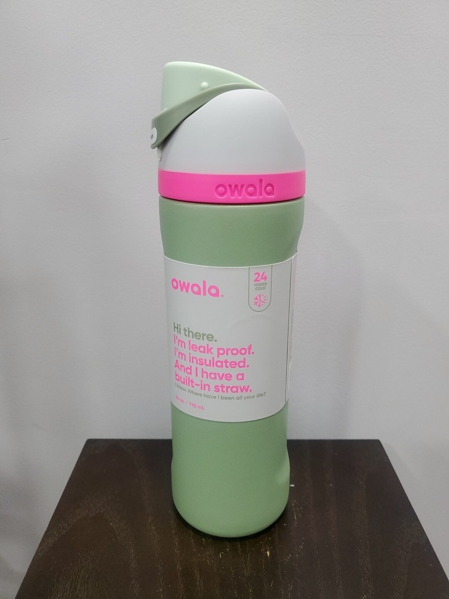 owalaウォーターボトル NeoSage Owala FreeSip Stainless Steel Water Bottle / 24oz / Color: Neo