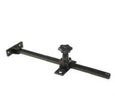 Kirkpatrick British Made 1298 Screw Down Casement Stay Black Antique Smooth