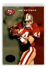 1993-SkyBox Premium -#87-Tom Rathman -San Francisco 49ers