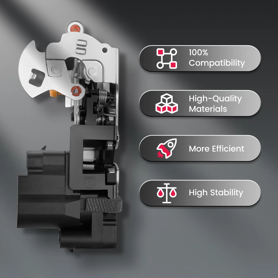 Power Door Lock Actuator Latch Front Left For GMC Yukon XL 1500 2000-2006 - Image 3 of 4