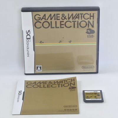GAME and WATCH COLLECTION Nintendo DS 2172 nds