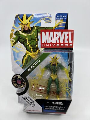 Translucent Marvel Marvel Universe Electro 3.75” Action Figure Translucent Variant #025 ...