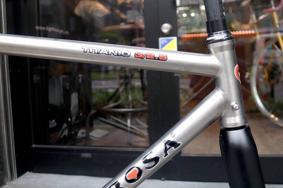 DE ROSA TITANIO TITANIO 3/2.5 2016 52 Size Titanium Road DE ROSA TITANIO TITANIO 3/2.5 2016 52 Size Titanium Road