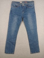 Anthropologie Pilcro Jeans Women's Size 28 Blue Stretchy Skinny Medium Wash EUC