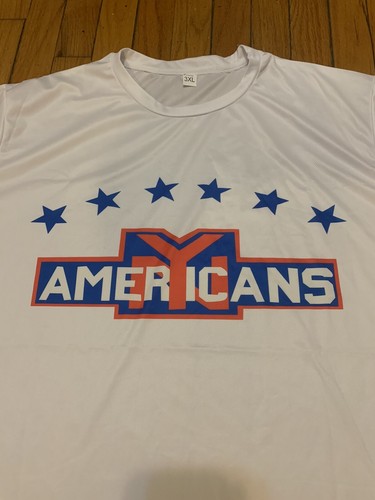 New York Americans Shirt 3XL NHL NY Hockey Rangers NYC MSG