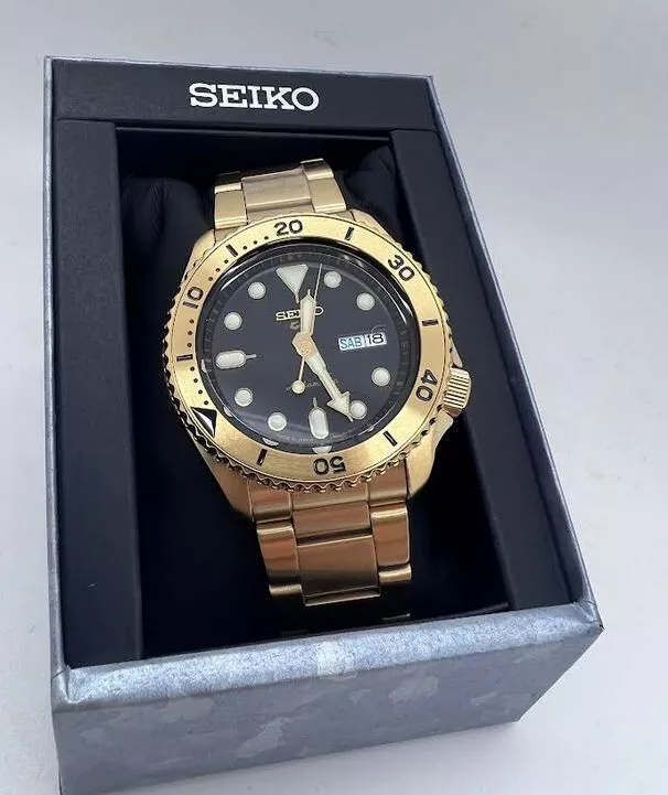 Seiko 5 Sports Automatic with manual winding capability