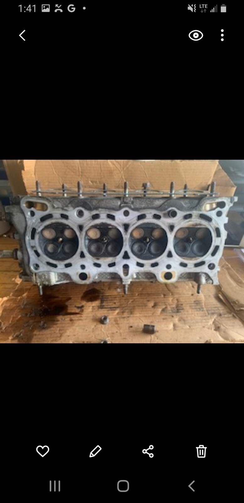9600 Honda Civic D16Y8 bare cylinder head engine motor D16 VTEC P2j6 eBay