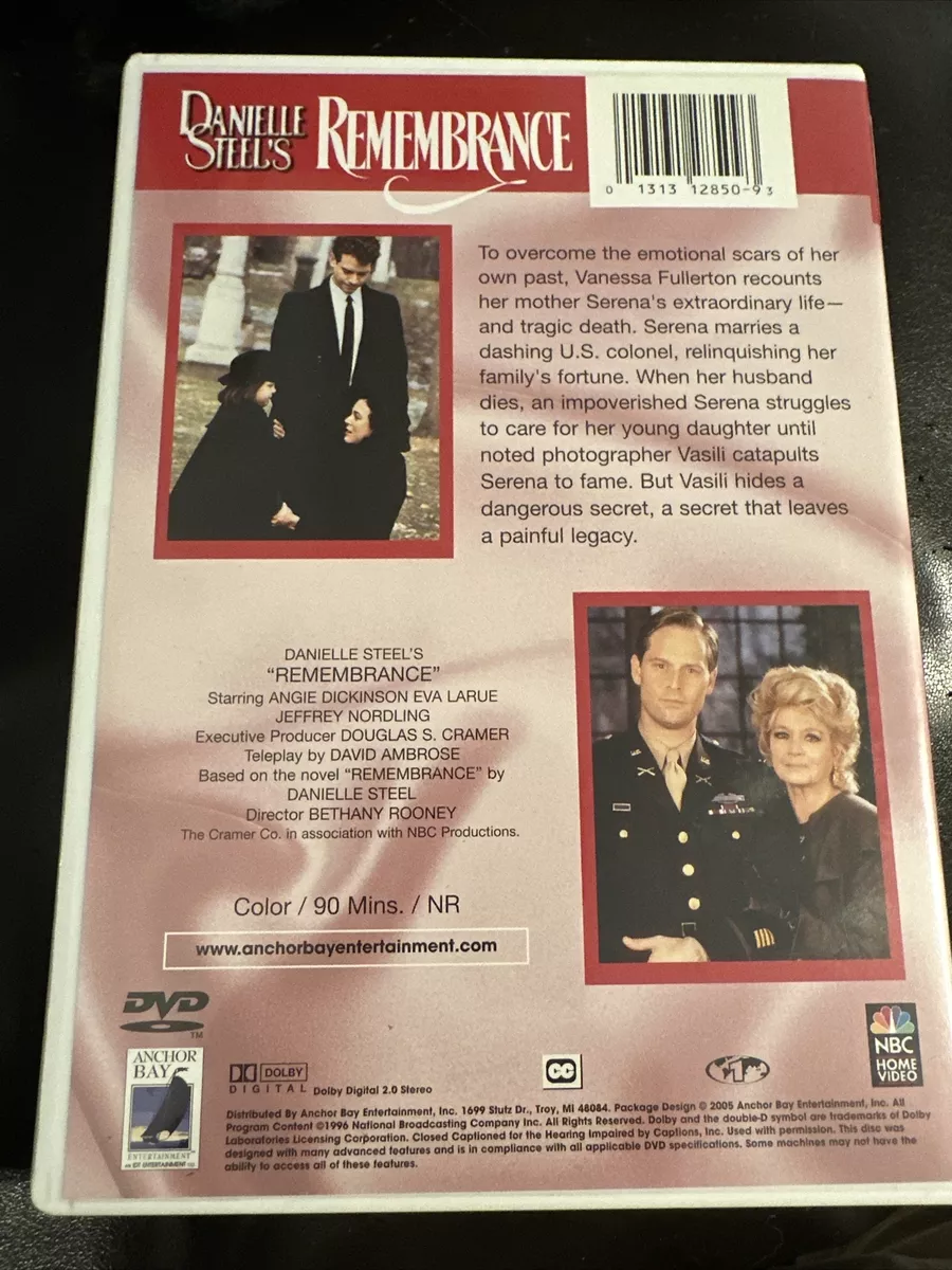 Danielle Steel's Remembrance DVD 13131285093 | eBay