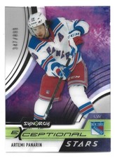 Artemi Panarin 2021-22 Synergy Exceptional Stars #ES-AP Rangers SP 347/899