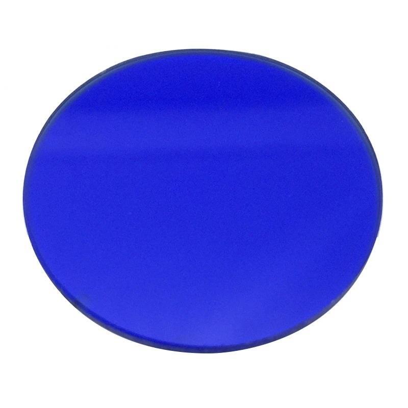 Microscope Blue Color Filter 45mm-32mm Professional Glass Slides