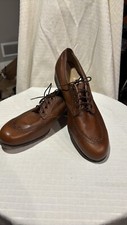 Vintage Miller Barefoot Made In USA Shoe Men's Dress Shoes 10 B/ Brown Pre-Owned