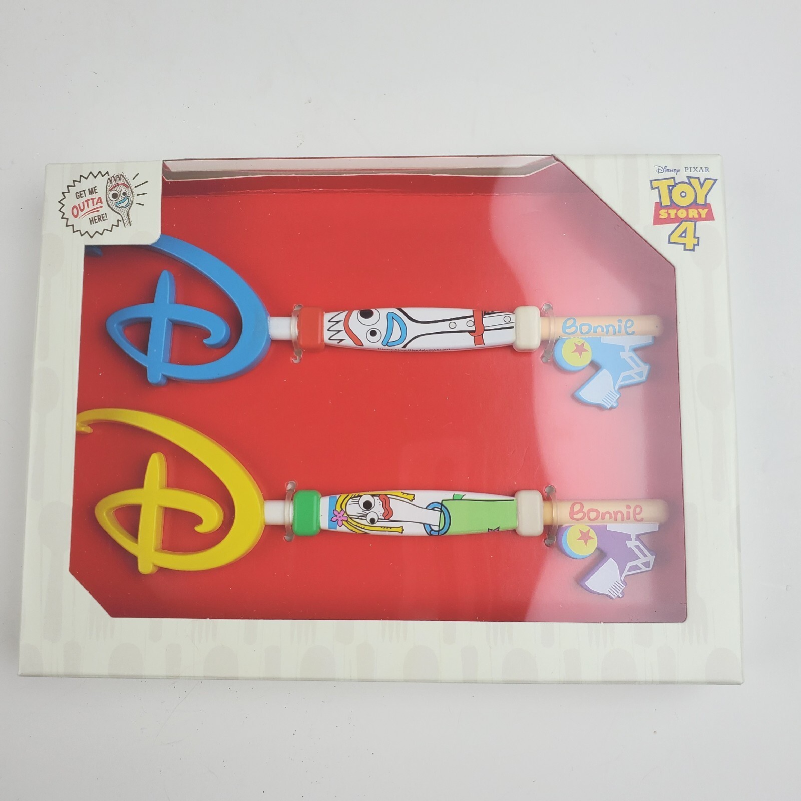 Disney Toy Story 4 Forky and Karen Beverly Collectible Key Set New with Box  