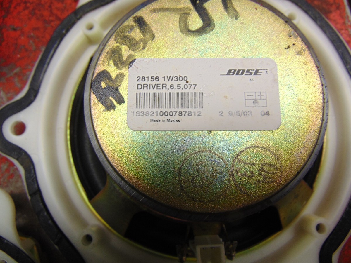 01 02 03 04 Nissan Pathfinder oem Bose front & rear door speaker