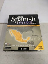 SEALED Spanish Deluxe v2.0 Instant Immersion PC 8 CD Rom by Topics 2005 L3052