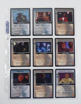 Babylon 5 1997 CCG Premier Cards Lot of 9