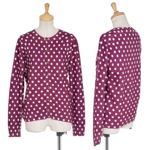 COMME des GARCONS GIRL プルオーバー XS COMME des GARCONS GIRL Dot Jacquard Knit Pullover Sweater XS
