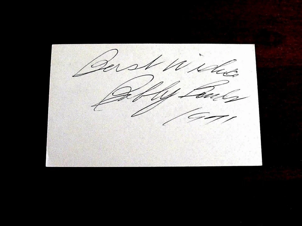 BOBBY BONDS YANKEES GIANTS ANGELS OF'ER SIGNED AUTO VINTAGE INDEX CARD PSA/DNA - Image 3 of 3