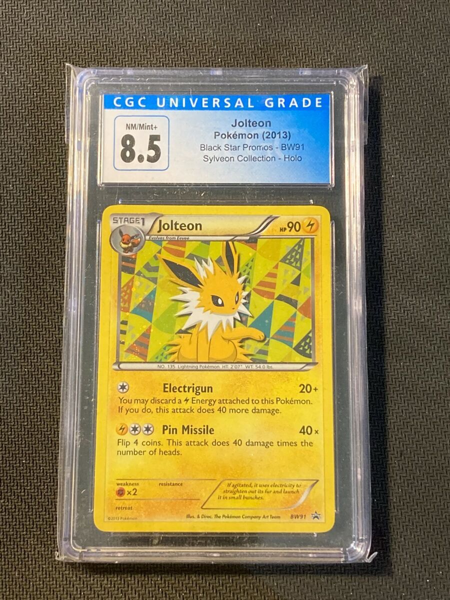 Jolteon #BW91 Holo Pokemon Black & White Black Star Promo Jolteon #BW91 Holo Pokemon Black & White Black Star Promo