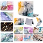 2in1 Shiny Color Fluid Marble Case For Macbook M4 Air 13 15 Pro 14 16 12 11 inch