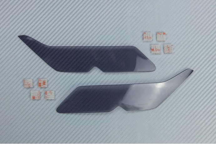 Protection de phare YAMAHA YZF R125 2019-2022 en polycarbonate premium anti-rayures