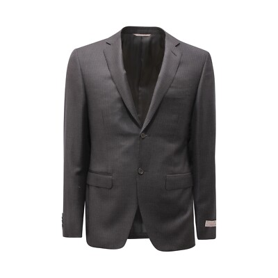 9223AT abito uomo CANALI man wool suit piede de poule